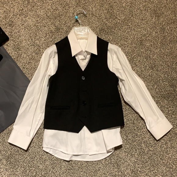 Paisley of London Boys Black 6 Piece Suit - Picture 3 of 7